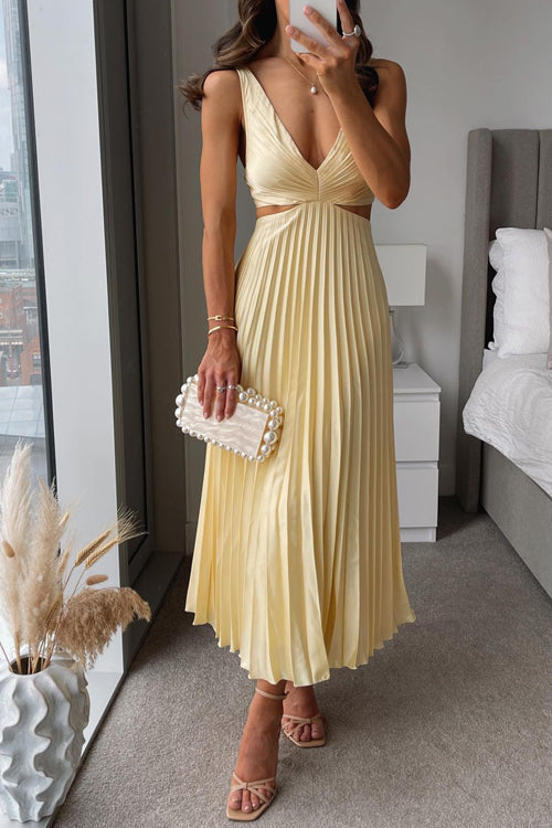 Eisley - Trendy Hollow Out Summer Dress