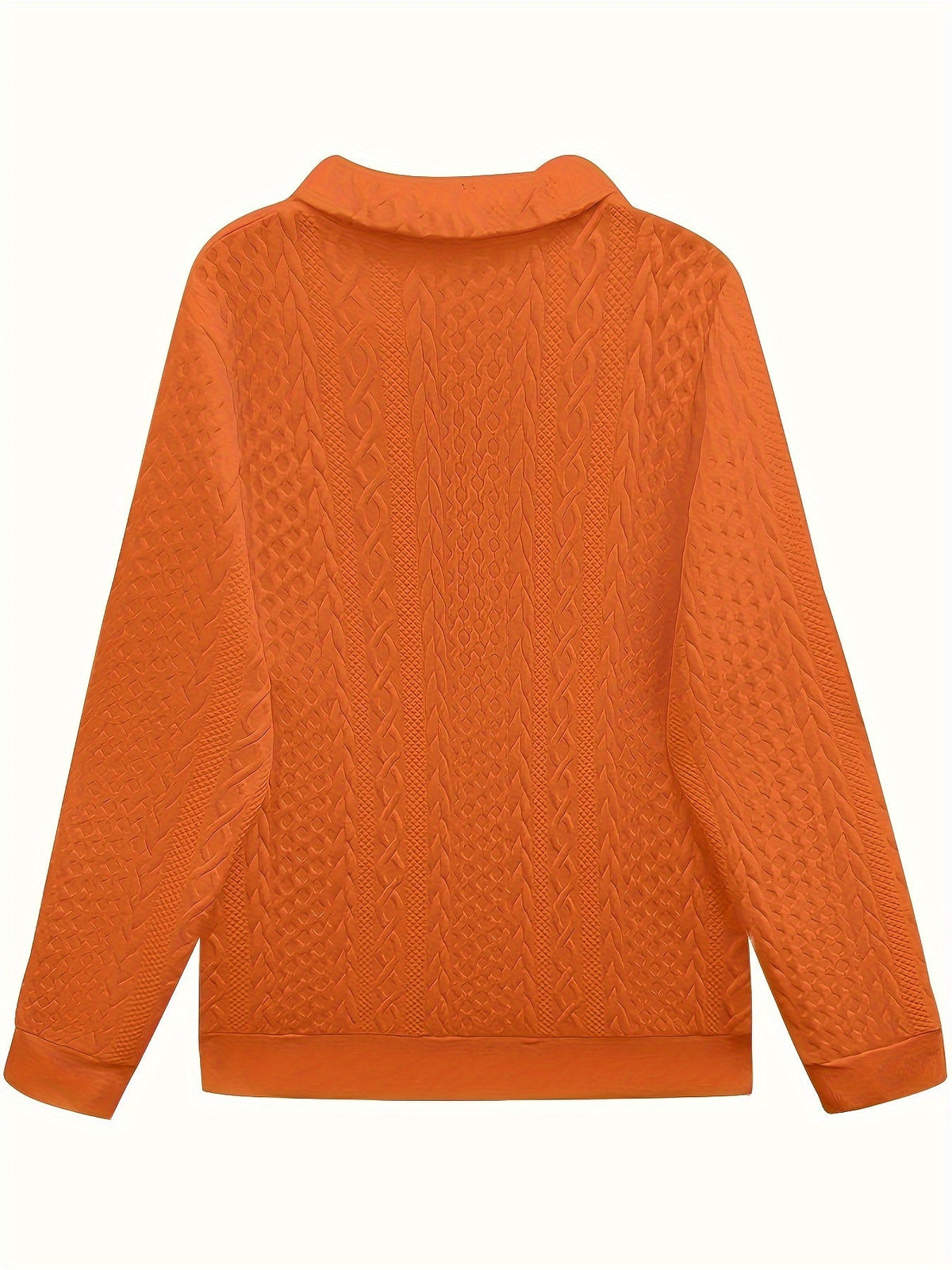Sofie – Elegant Long Sleeve Zipper Pocket Sweatshirt