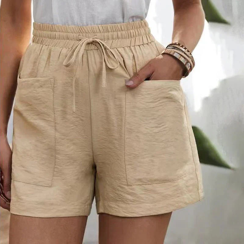 Bellamy - Casual Summer Drawstring Women’s Shorts
