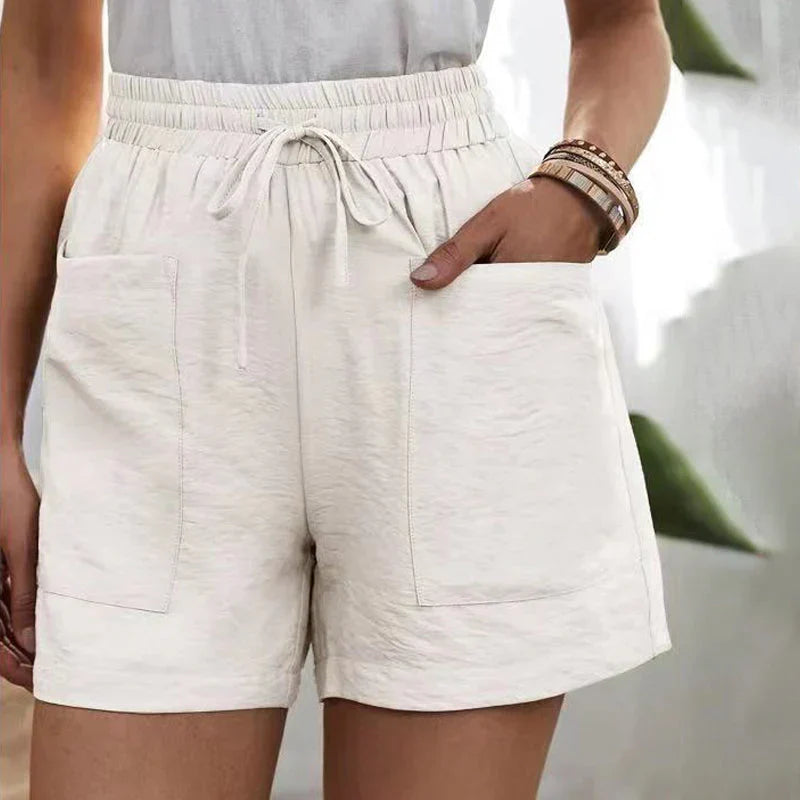 Bellamy - Casual Summer Drawstring Women’s Shorts