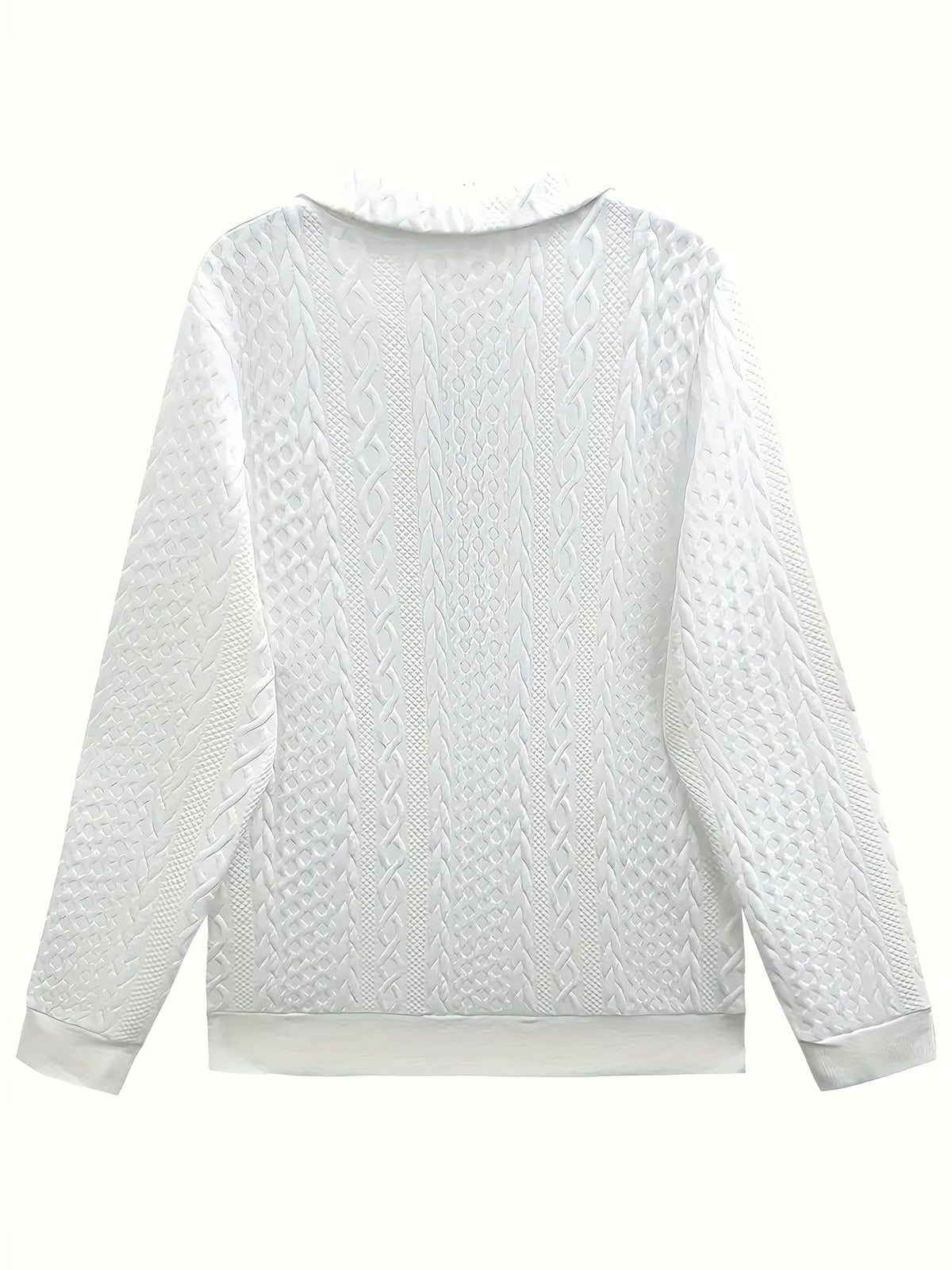 Sofie – Elegant Long Sleeve Zipper Pocket Sweatshirt