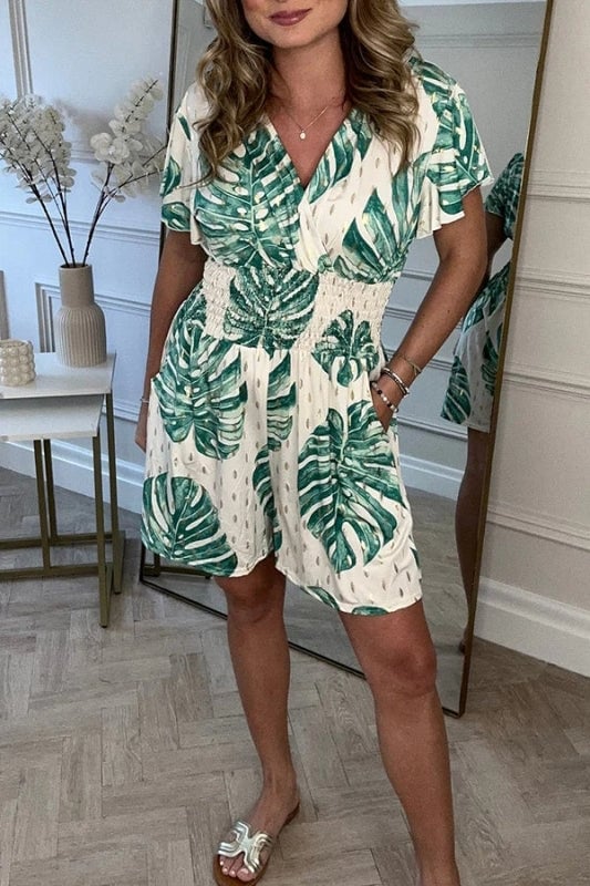 Pocket Rompers-Dress