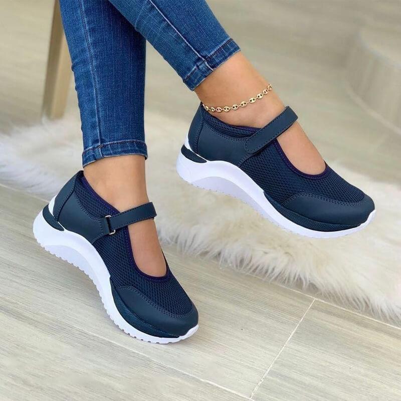 Saffron - Women’s Orthopedic Thick Sole Sneakers