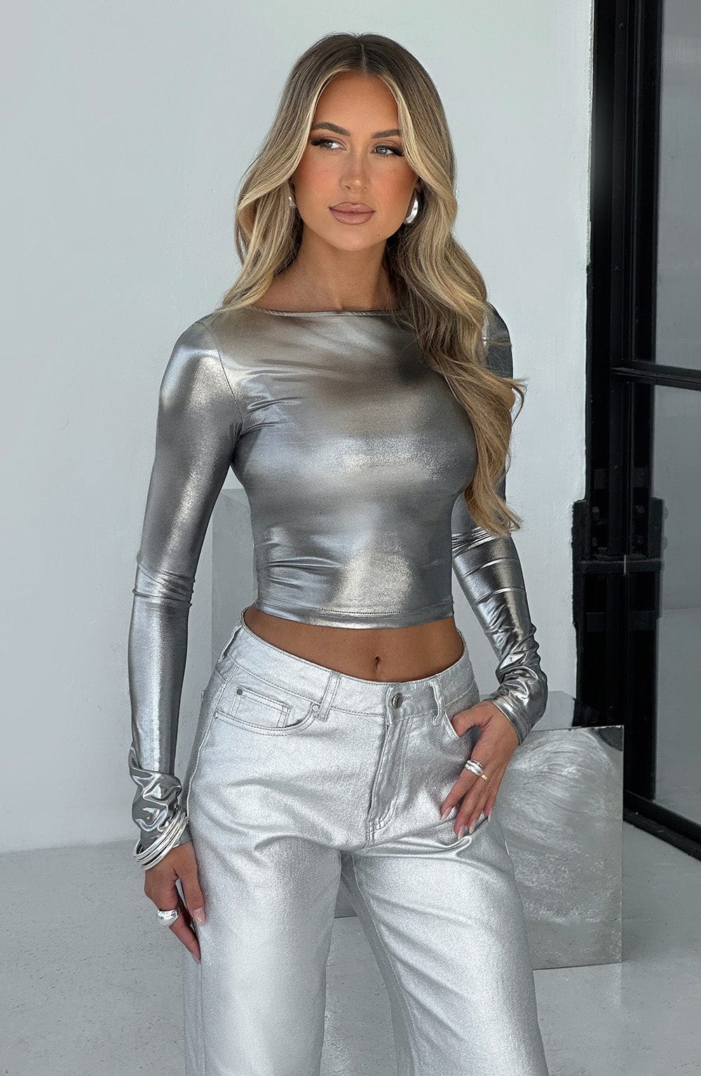 Kyranni Top - Gunmetal
