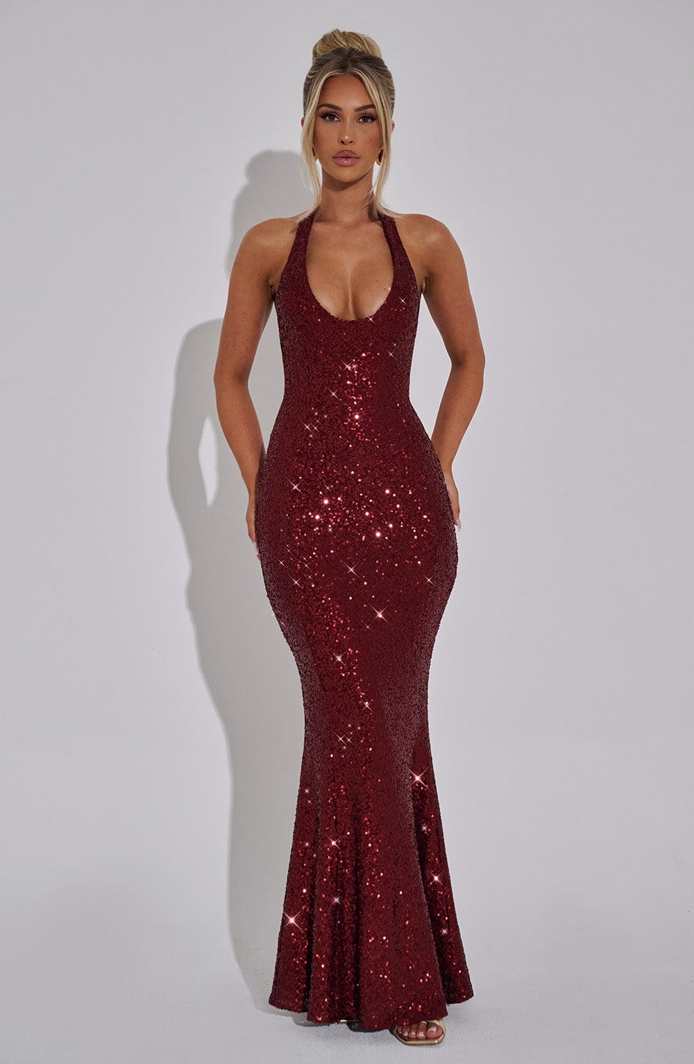 Odette Maxi Dress - Wine Dress XS Babyboo Fashion Premium Exclusive Design