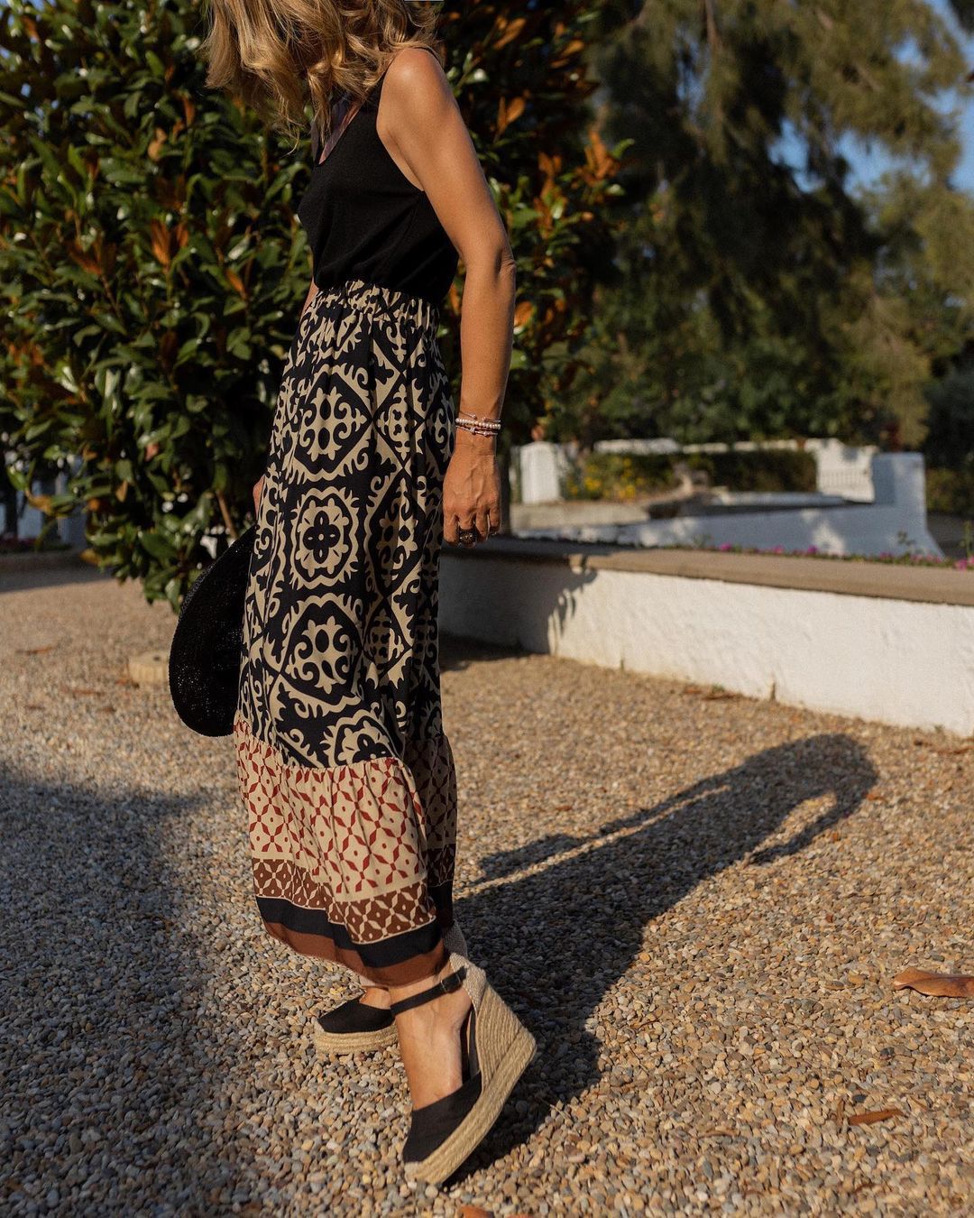Elixie - Loose Fit Summer Swing Skirt