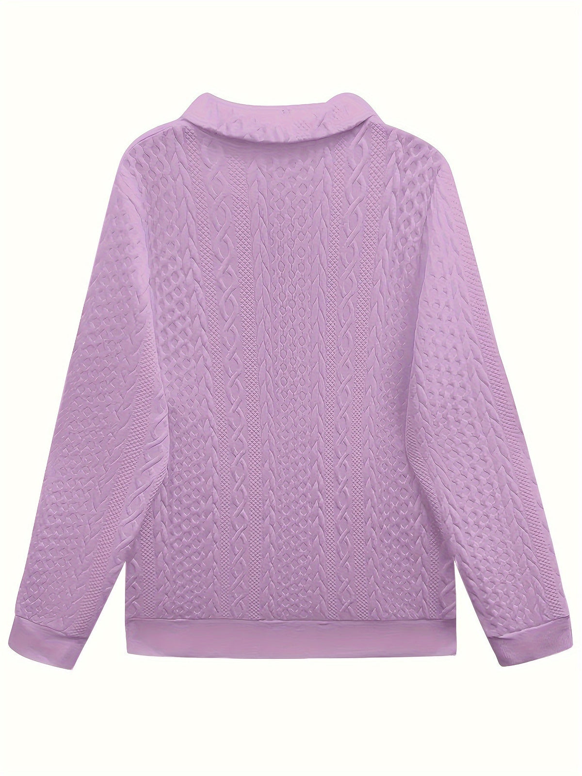 Sofie – Elegant Long Sleeve Zipper Pocket Sweatshirt