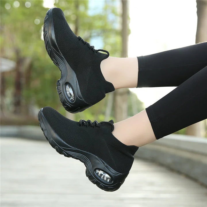 Wrenley - Women's Elastic Knit Slip-On Orthopedic Sneakers