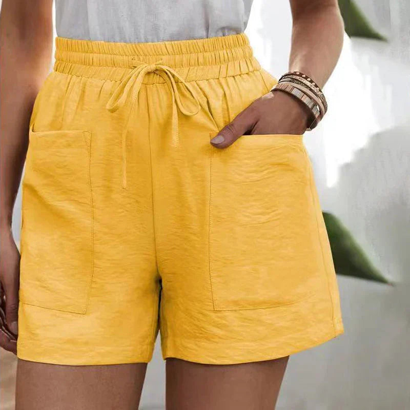 Bellamy - Casual Summer Drawstring Women’s Shorts