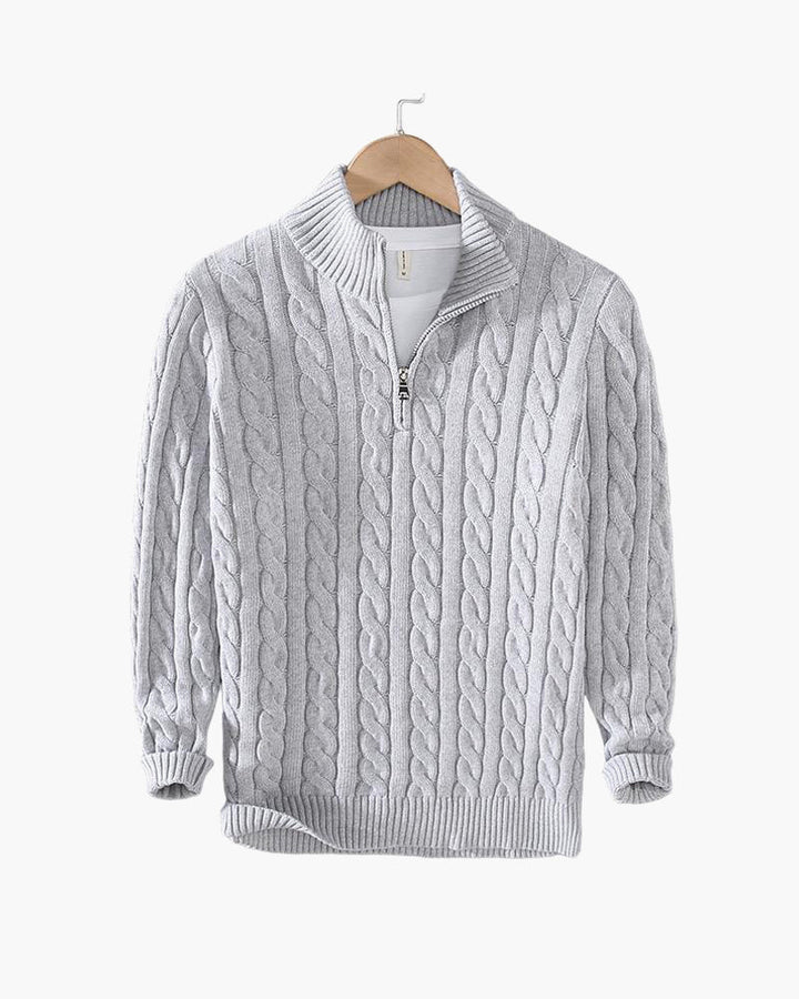 TAEBAEK Zipped Sweater