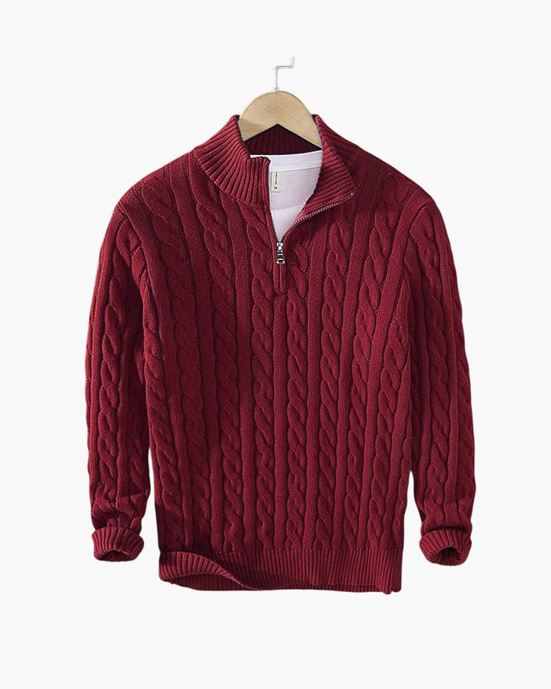 TAEBAEK Zipped Sweater