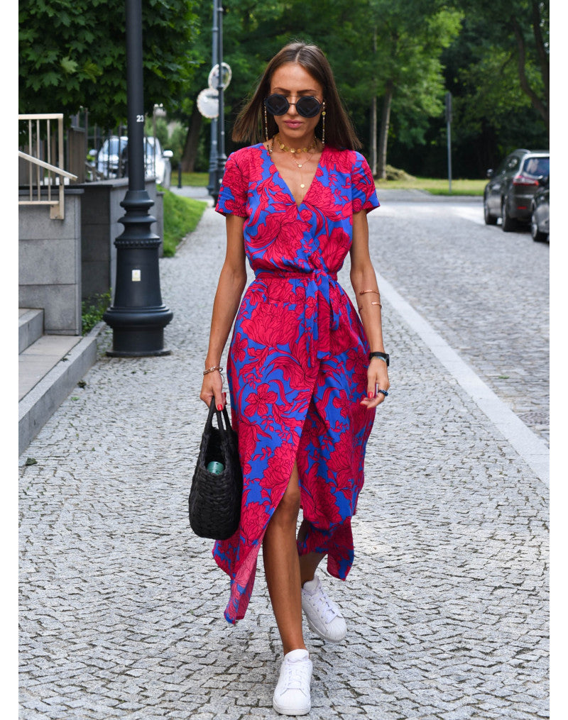 Charlotte - Elegant Women's Split Hem Dress