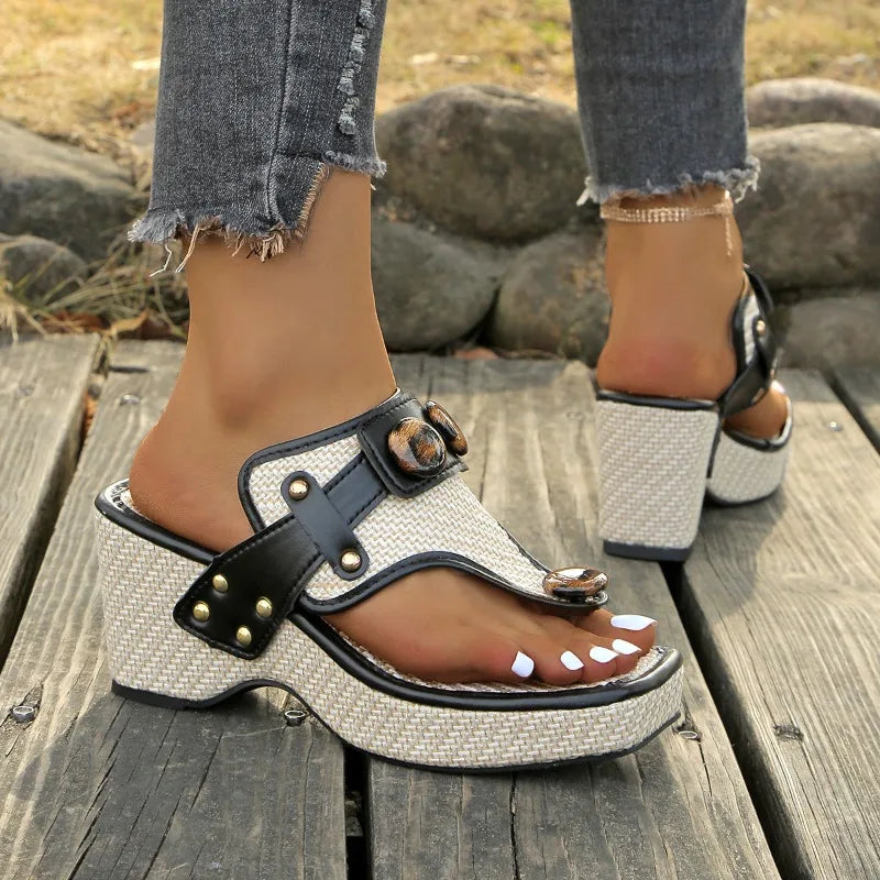 Evelina Resin Slides