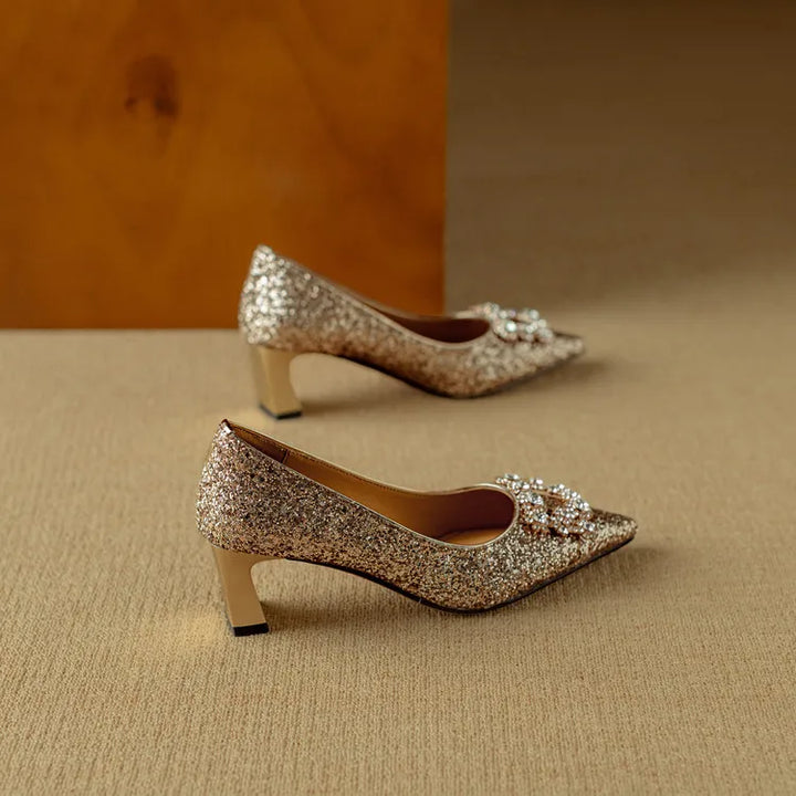 Gloria Glitter Pumps