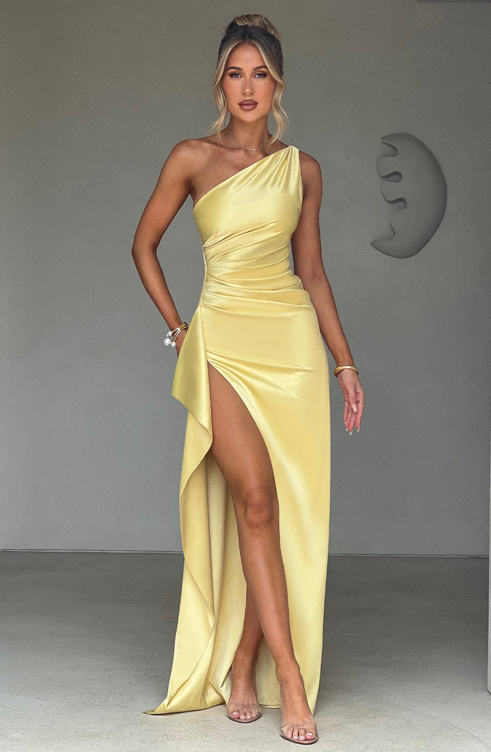 Ariel Maxi Dress - Lemon Dress Babyboo Fashion Premium Exclusive Design