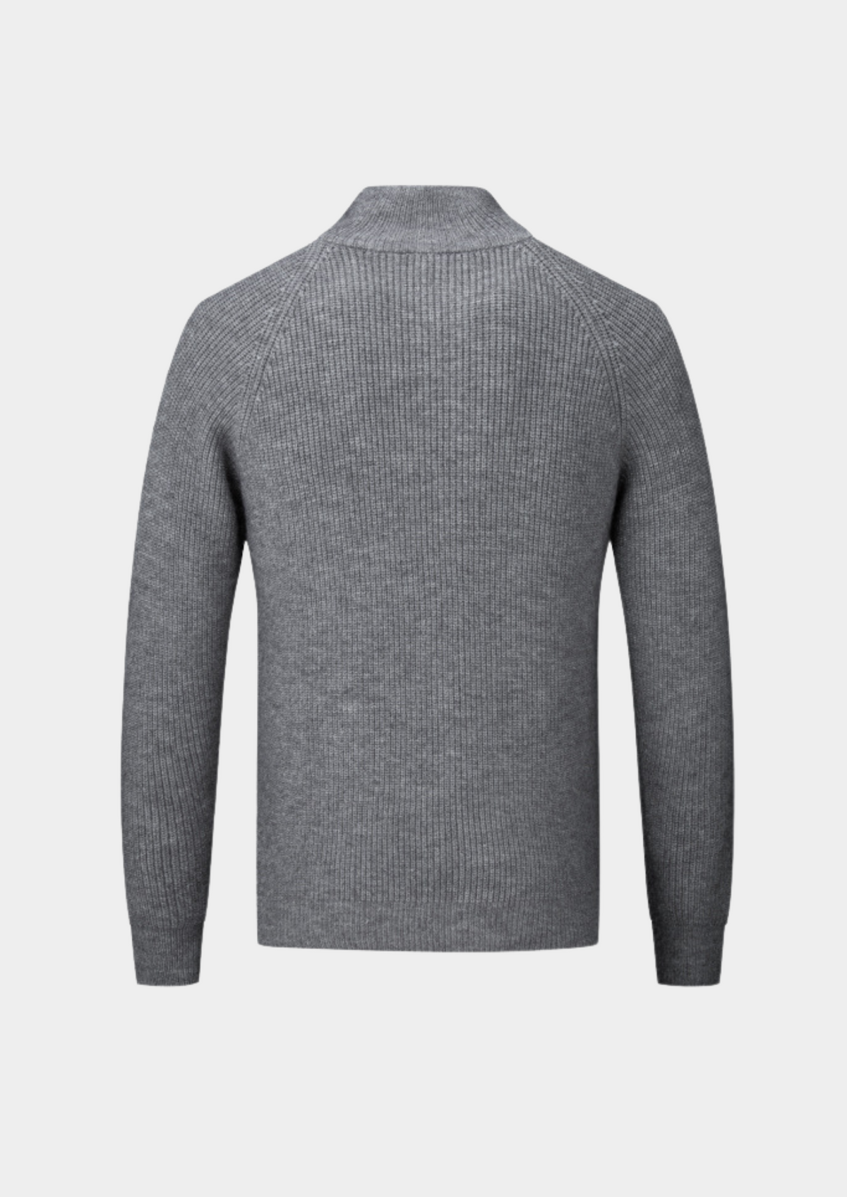100% Merino Wool ZIPPED CARDIGAN