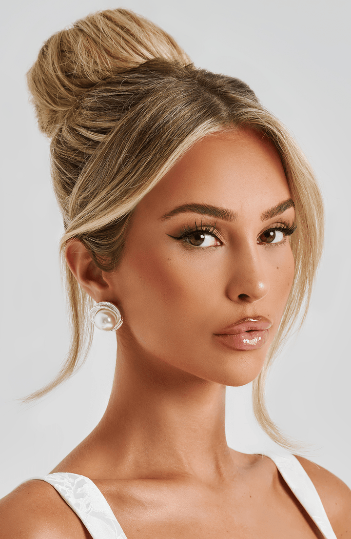Davina Earrings - Silver