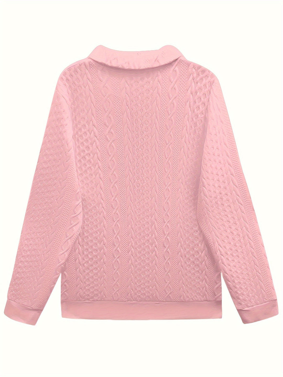 Sofie – Elegant Long Sleeve Zipper Pocket Sweatshirt