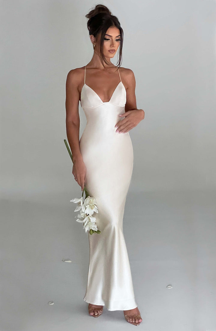 Fenty Maxi Dress - Ivory Dress XS Babyboo Fashion Premium Exclusive Design