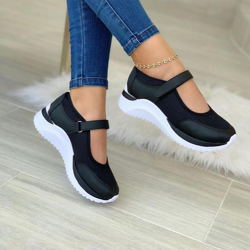 Saffron - Women’s Orthopedic Thick Sole Sneakers